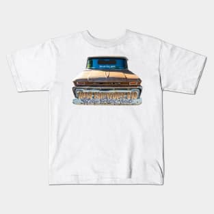 1964 Chevrolet C10 Stepside Pickup Truck Kids T-Shirt